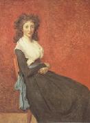 David, Jacques-Louis Madame Charles-Louis Trudaine (mk05) oil on canvas